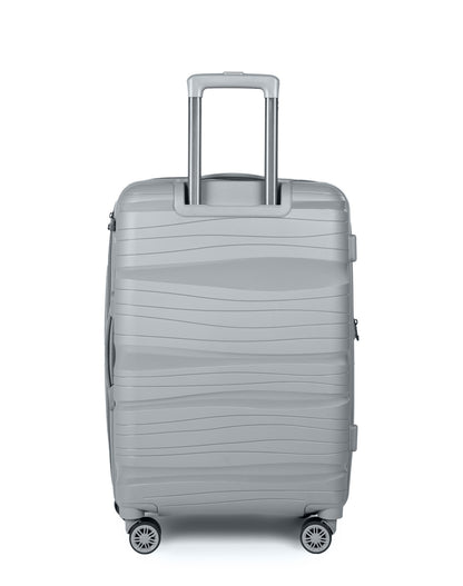 Ribbed Silver 26 Inch