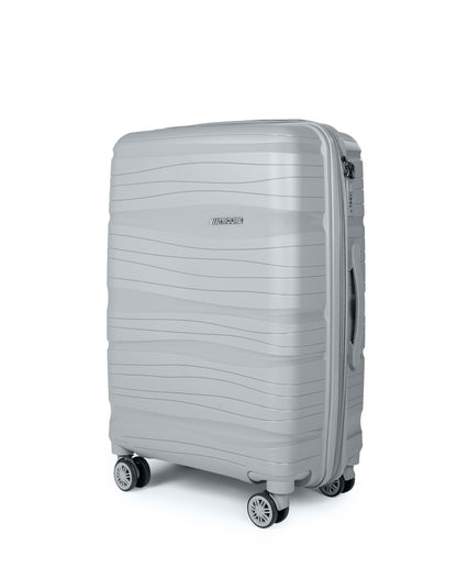 Ribbed Silver 26 Inch