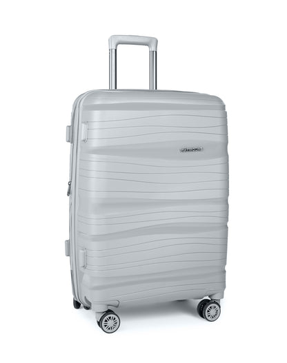 Ribbed Silver 26 Inch