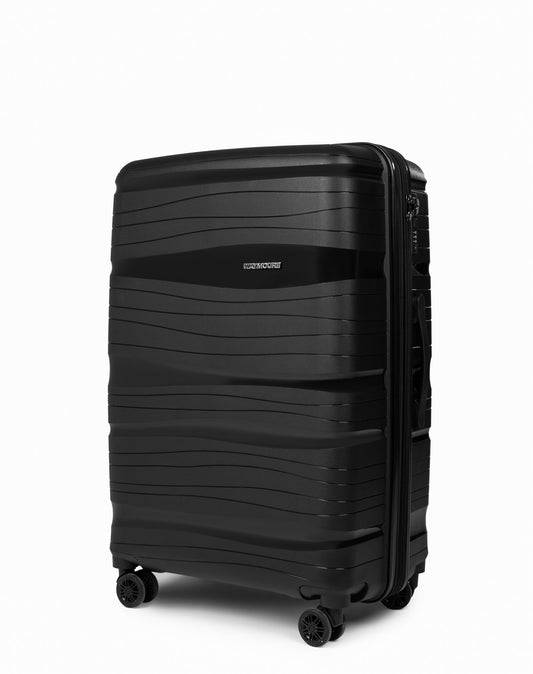 Ribbed Black 30 Inch