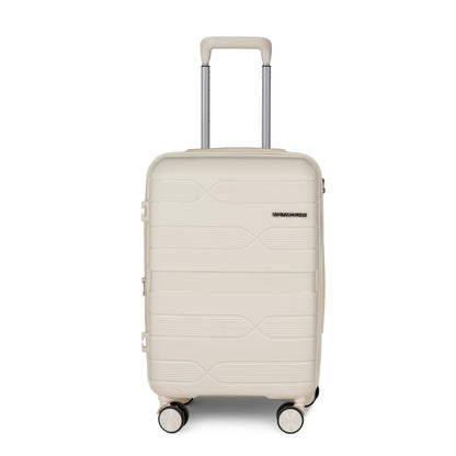 Valencia Creamy White 20 Inch Cabin Bag