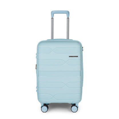 Valencia Baby Blue 20 Inch Cabin Bag