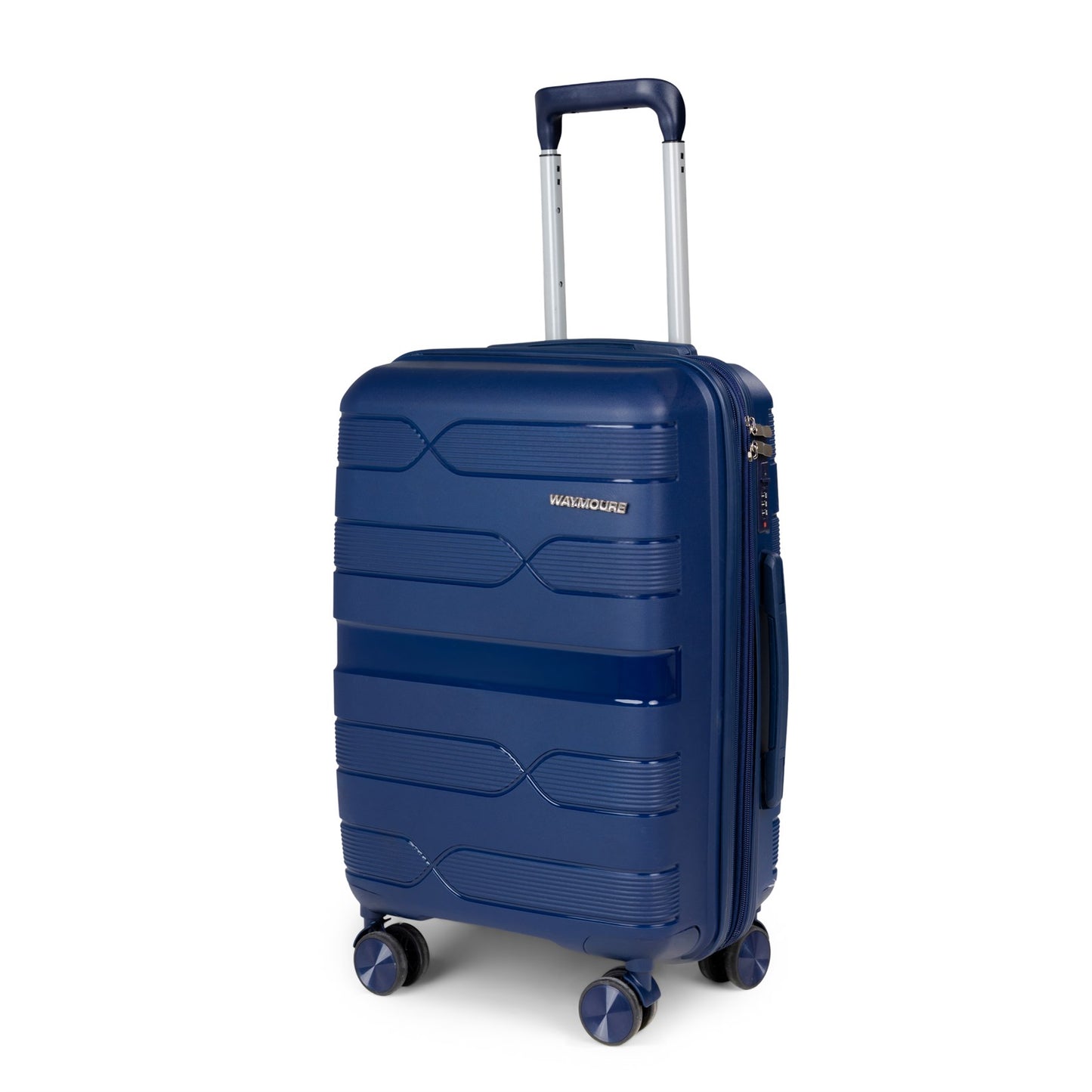 Valencia Dark Blue 20 Inch Cabin Bag