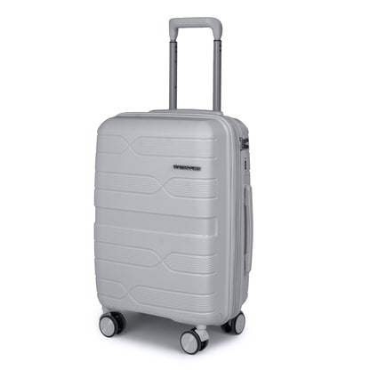 Valencia Silver 20 Inch Cabin Bag