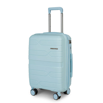 Valencia Baby Blue 20 Inch Cabin Bag
