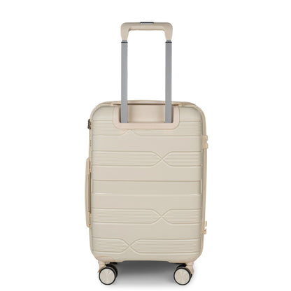 Valencia Creamy White 20 Inch Cabin Bag