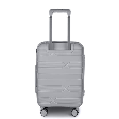 Valencia Silver 20 Inch Cabin Bag