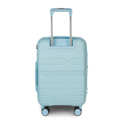 Valencia Baby Blue 20 Inch Cabin Bag