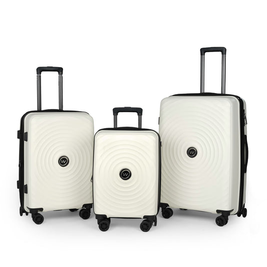 Circles White Set 3 bags
