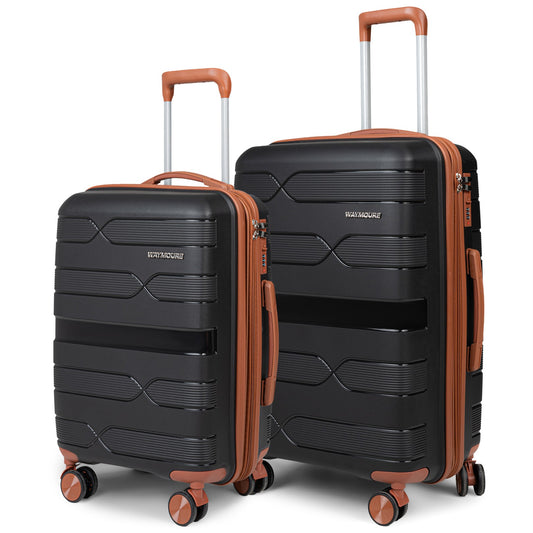 2 * Valencia 20 + 24 Inch Black X Brown