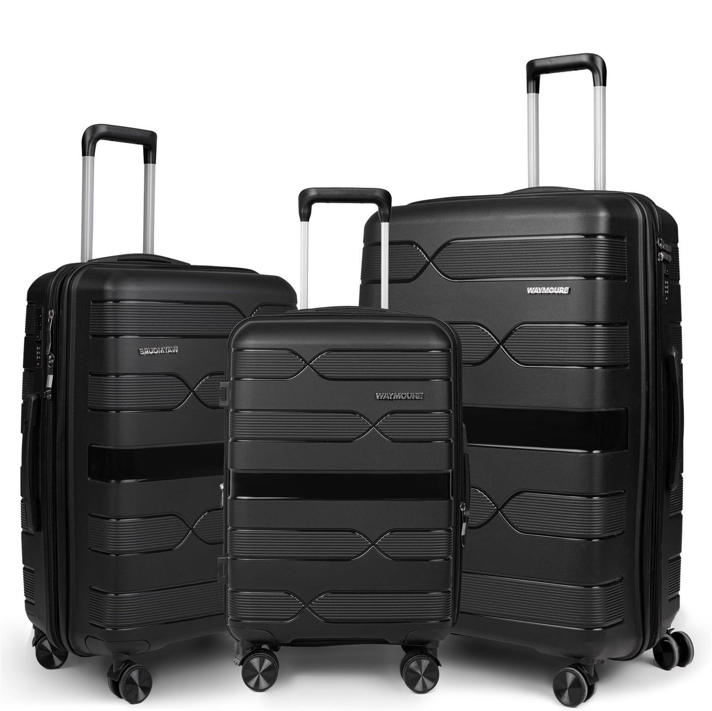 Valencia Black Set 3 Bags