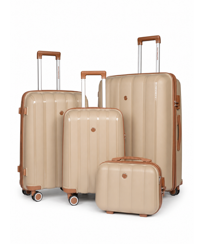 Sky Line Biege X Brwon Set 4 Bags