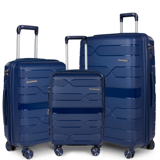 Valencia Dark Blue Set 3 Bags