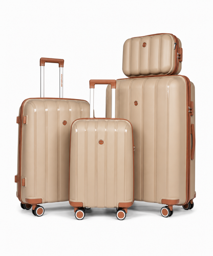 Sky Line Biege X Brwon Set 4 Bags