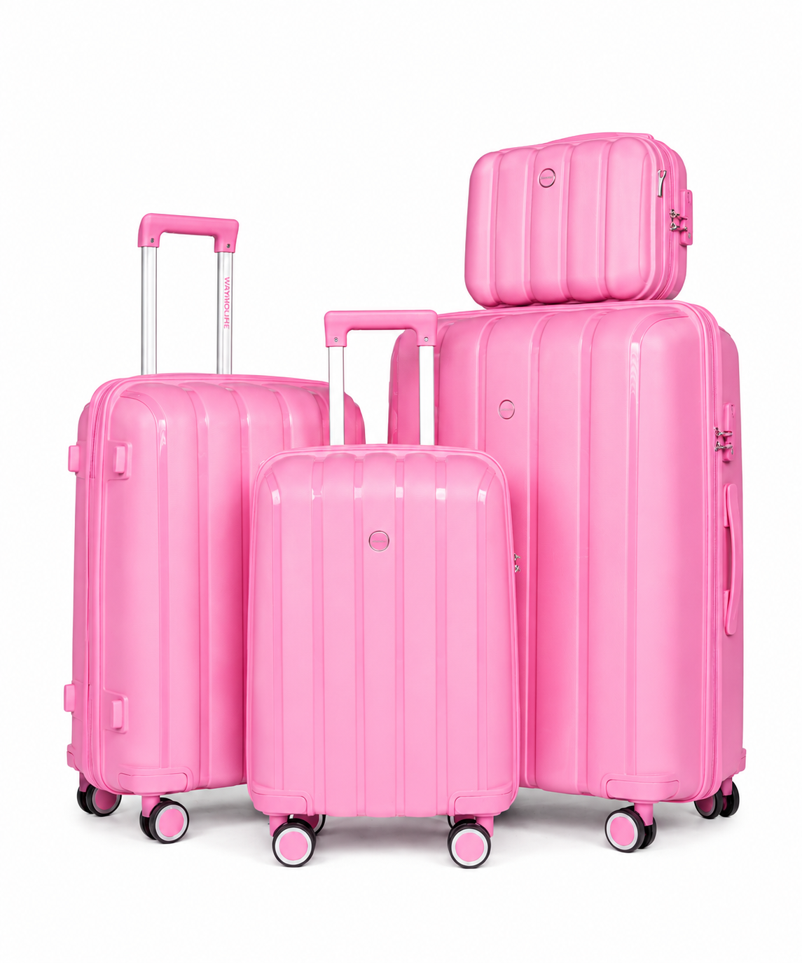 Sky Line Pink Set 4 Bags