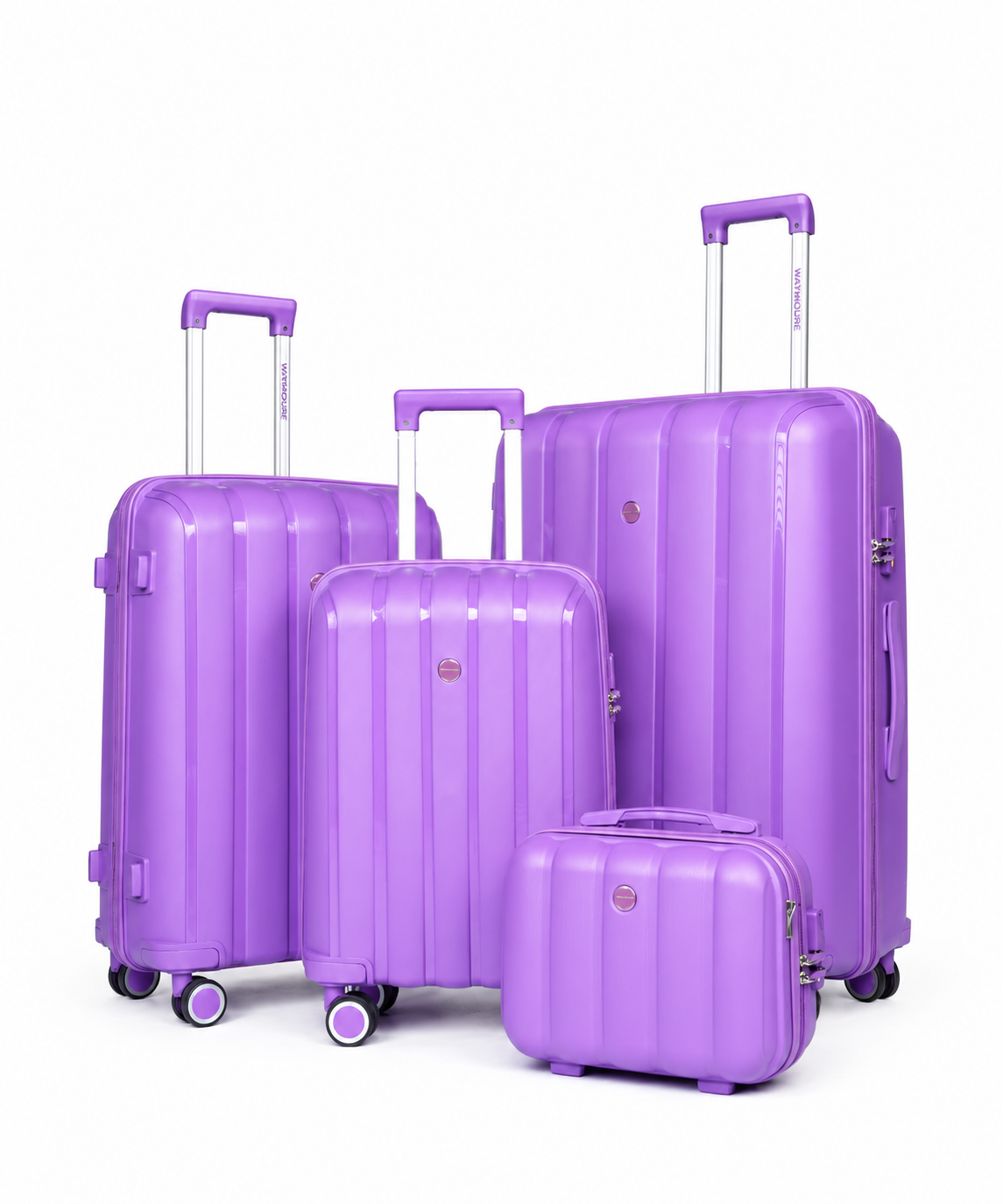 Sky Line Purple Set 4 Bags
