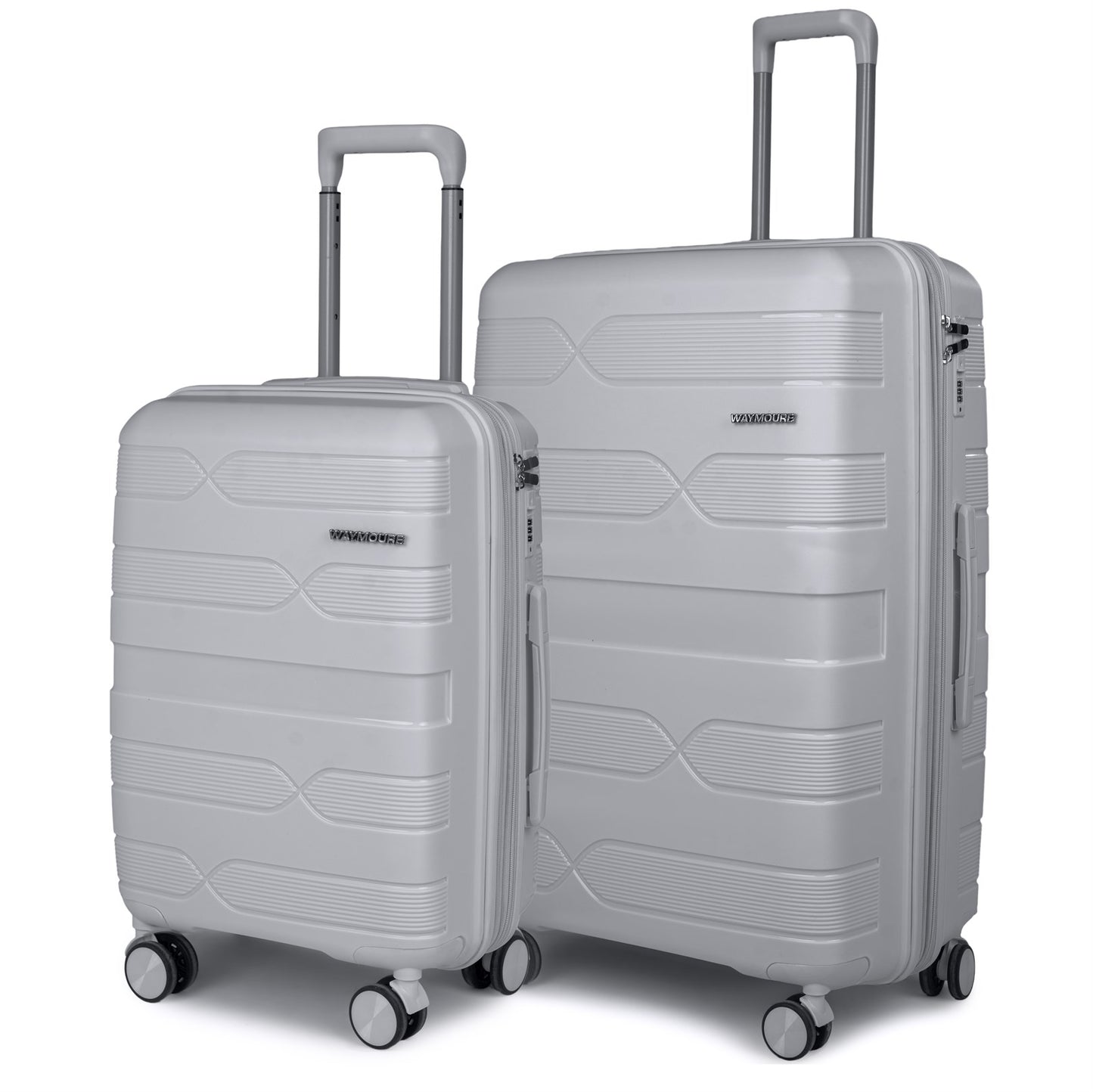 2 * Valencia 20 + 24 Inch Silver